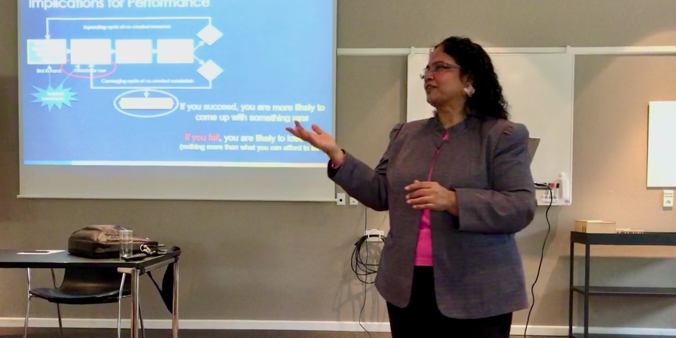 Saras Sarasvathy at Aalborg University